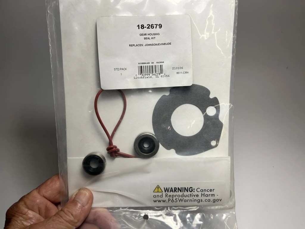 Johnson Evinrude 5.5 6 7.5 HP Gearcase Kit 18-2679 “Trusted T-Mike Part”