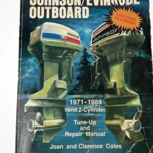 Seloc 1971-89 Johnson Evinrude Tune-Up & Repair Manual USED