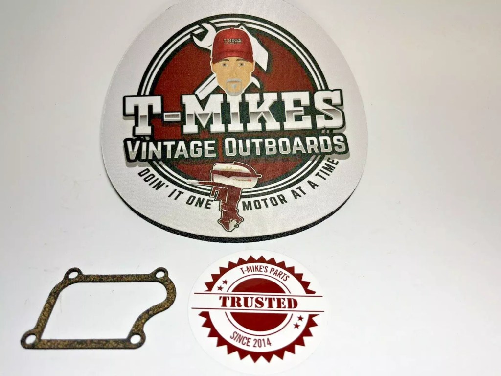 Bypass Cover Gasket 10 HP 52-1010 Replaces OMC 0301847 “Trusted T-Mike Part”