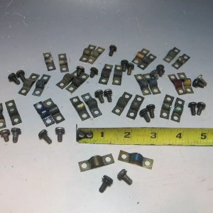 Evinrude Johnson Clamps with screws 0303109 303109 0305609 305609 ..............