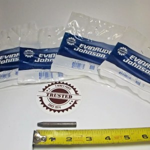 OMC Shear Drive Pin 307217 0307217 Set of 4 "Trusted T-Mike Part"