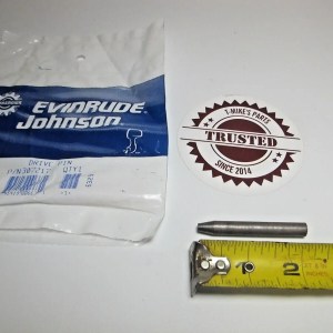 OMC Johnson Evinrude Shear Drive Pin 307217 0307217 "Trusted T-Mike Part"