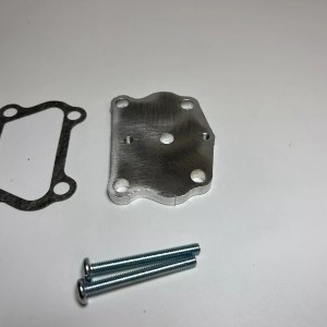 Bypass Cover Adapter w/screws & Gasket 0314827 314818 1957-73 18 HP T-Mike Parts