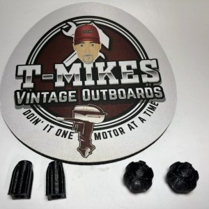 Hood Bumper Kit 52-1004 Replaces OMC 303922 304461 “Trusted T-Mike Part”