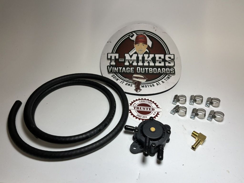Evinrude Johnson 9.5 HP Fuel Pump Conversion Kit “Trusted T-Mike Parts”