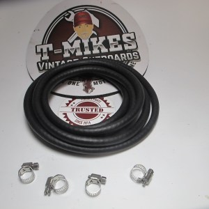 Thermoid Fuel Line 8' 3/16" w/4 clamps Marine Grade "T-Mikes Trusted Parts"