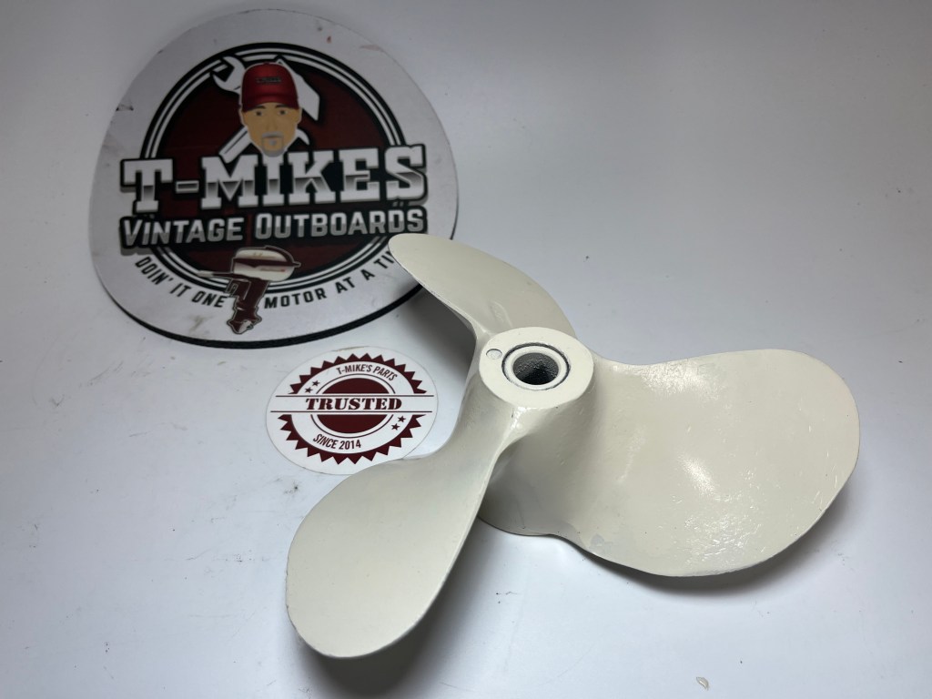 Johnson Evinrude 18 HP Prop TESTED GOOD "T-Mike Trusted Parts"