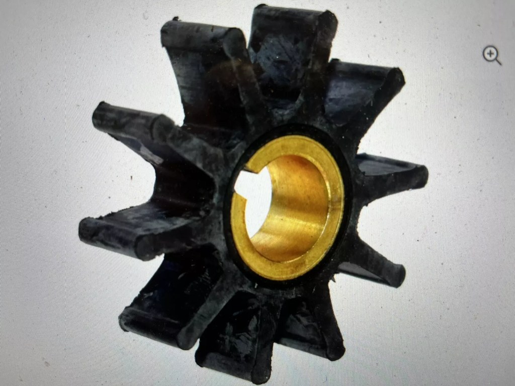 For Chrysler Sea King Water Pump Impeller 61 & up 2 cyl 18-3084,47-F40065-2