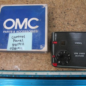 *NEW OEM* OMC Johnson Evinrude CONTROL PANEL 381911 0381911