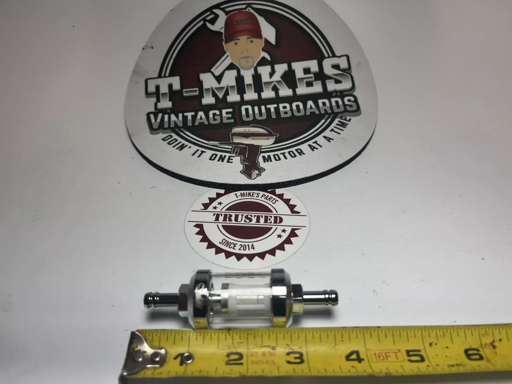 1/4" Inline Fuel Filter "Trusted T-Mike Part