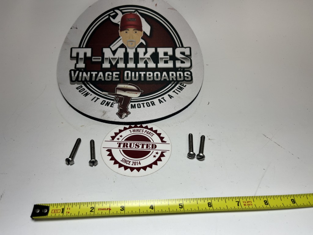 Johnson Evinrude Water Pump Screws (Set of 4) 0302508 302508