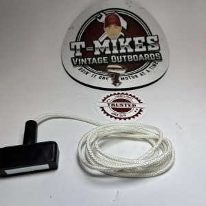 Johnson Evinrude Starter Rope 6’Long 0772577 w/Handle 3 to 25 HP "