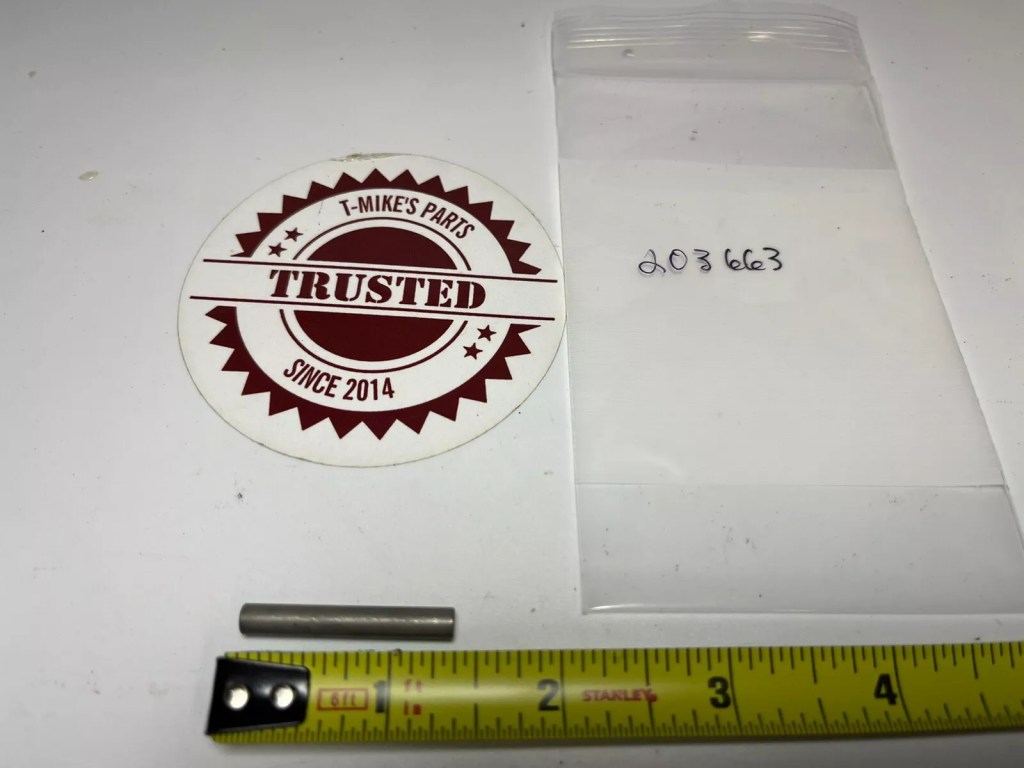 OMC Shear Drive Pin 203663 0203663 1956 to 1960 Johnson Evinrude Elto Gale