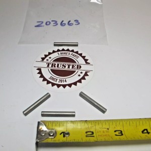 Shear Drive Pin Set of 4 203663 0203663 1956 to 1960 Johnson Evinrude Elto Gale