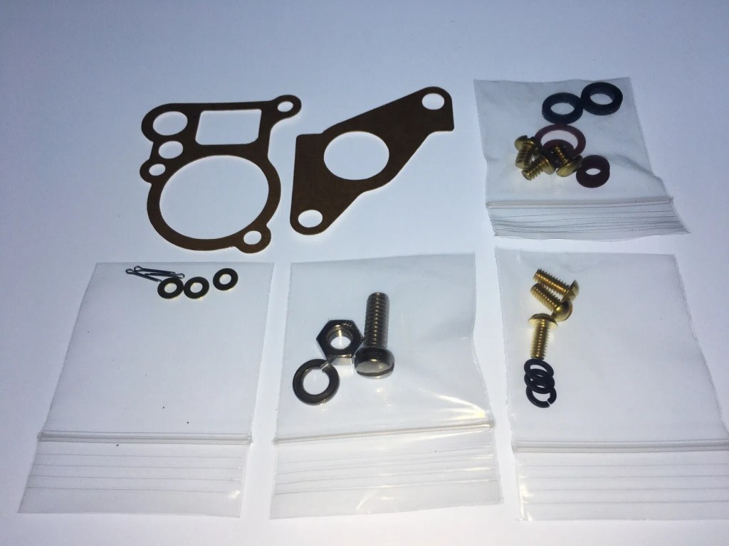 Johnson Outboard TD-20 Carb Gasket set, 1946-49 5hp "T-Mike Trusted Part"