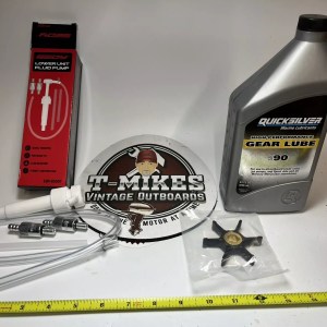 Annual Maintenance Kit 1957 Mercury 10 HP Mark 10 Impeller & Gear Oil w/pump