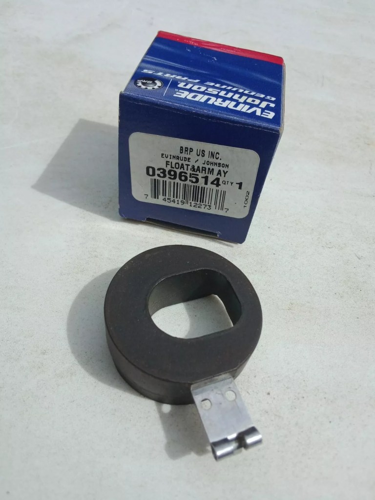 OMC Johnson Evinrude 396514 Float & Arm Assembly NOS OEM