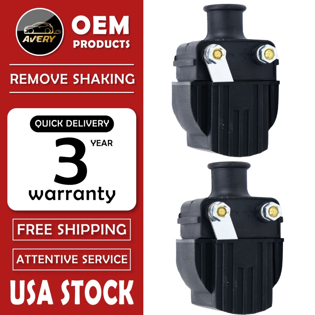 2 Ignition Coils For Mercury & Mariner 6 8 9.9 10 15 18 20 25 30 35 40 45 50 HP