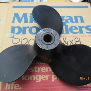 NEW MICHIGAN OMC JOHNSON EVINRUDE PROPELLER 012008 8 1/4 X 8 PIN DRIVE