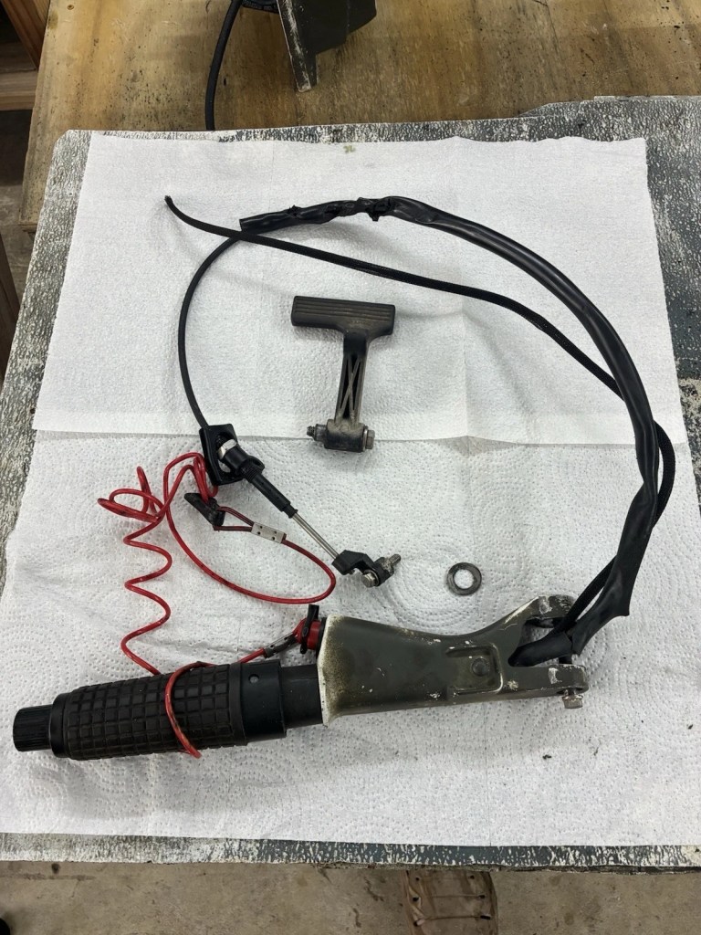 Johnson Tiller Arm Cable And Shift Handle 0434094