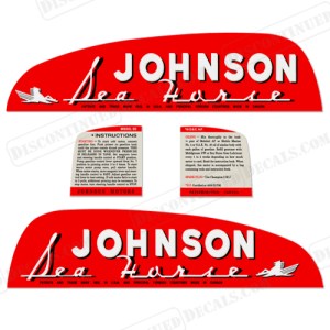 Johnson 1949 16hp Decals