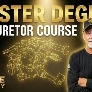 T-Mikes University Vintage Carburetor Master Degree Course