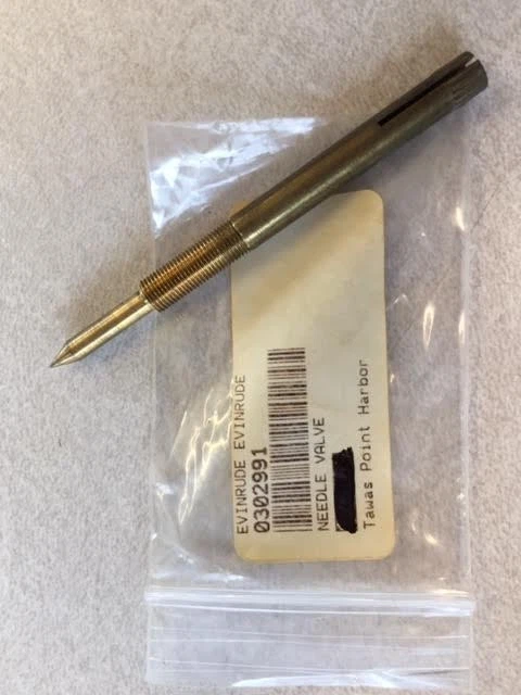 OMC Johnson Evinrude Needle Valve New OEM 302991 0302991